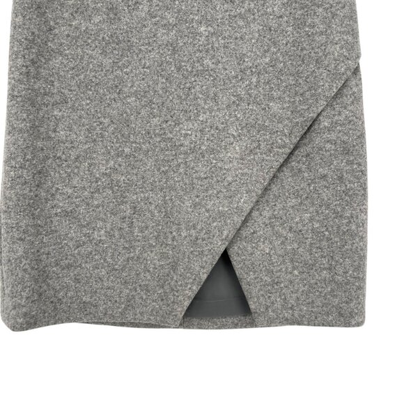 Classiques Entier Straight Wool Blend Tulip Hem Skirt Size 10 - Picture 2 of 9